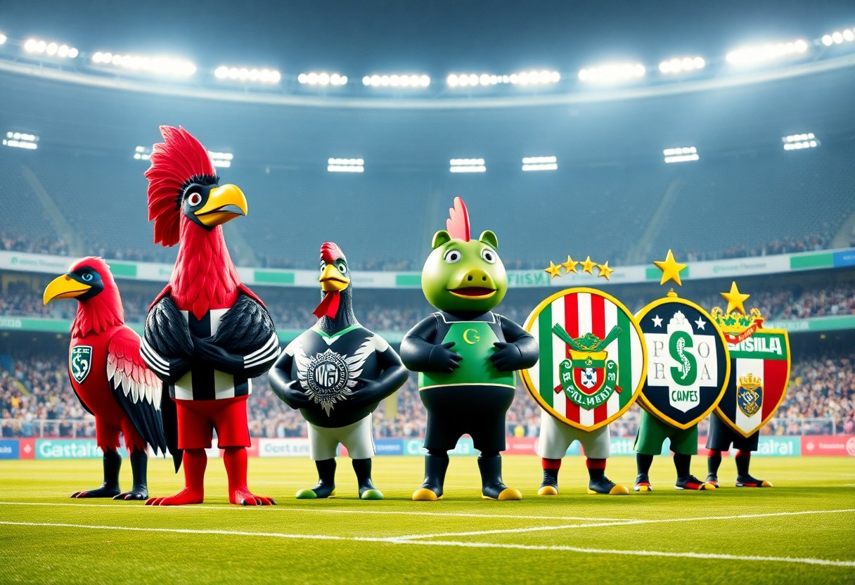 Os Símbolos E Mascotes Mais Icônicos Dos Clubes De Futebol Brasileiros